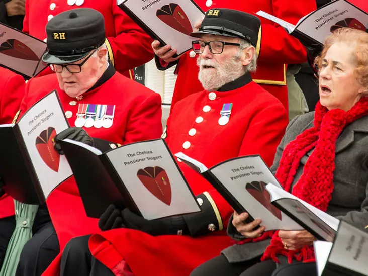 The Chelsea Pensioner Singers