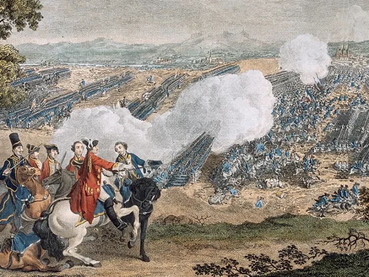 The Battle of Minden, 1 August 1759