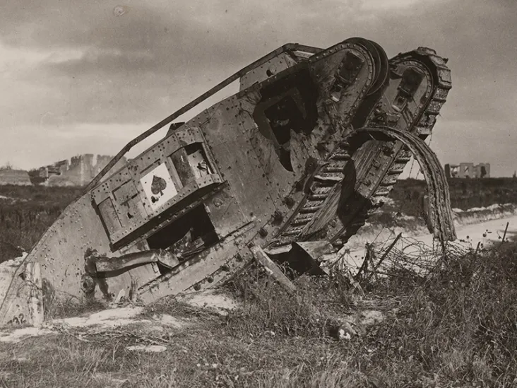 Tank C51 ‘Chaperon’, south of Cambrai, 1917