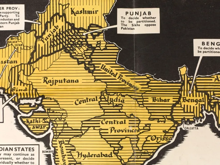 'The Divided Dominion', poster, published 21 June 1947