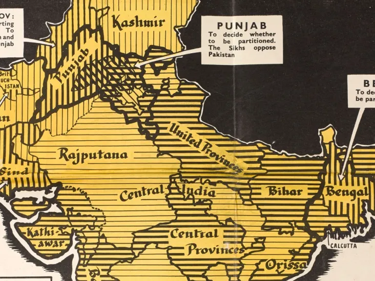 'The Divided Dominion', poster, published 21 June 1947