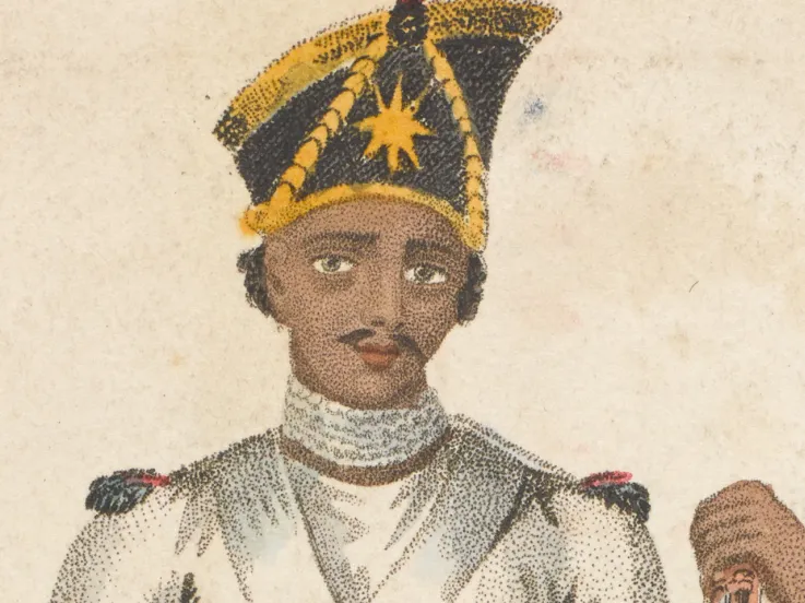 A sepoy of the Bengal Army, 1815