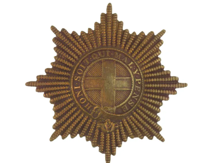 Other rank’s cap badge, Coldstream Guards, c1910