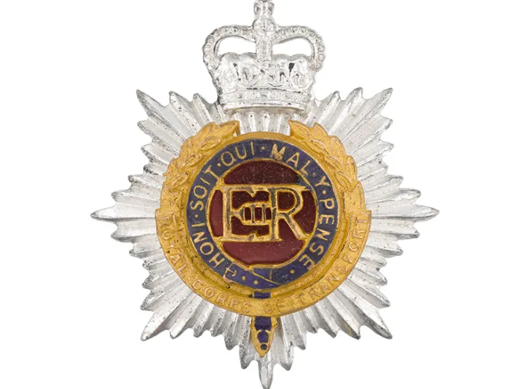 Officers’ cap badge, Royal Corps of Transport, c1966