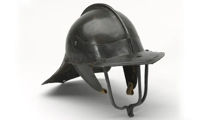 English pot helmet, 1640s