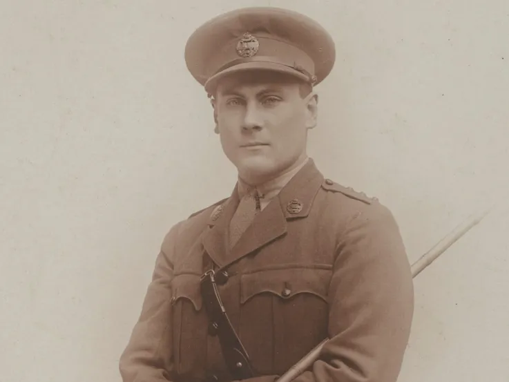 Captain Daniel Hickey, 8th Battalion, Tank Corps, c1918