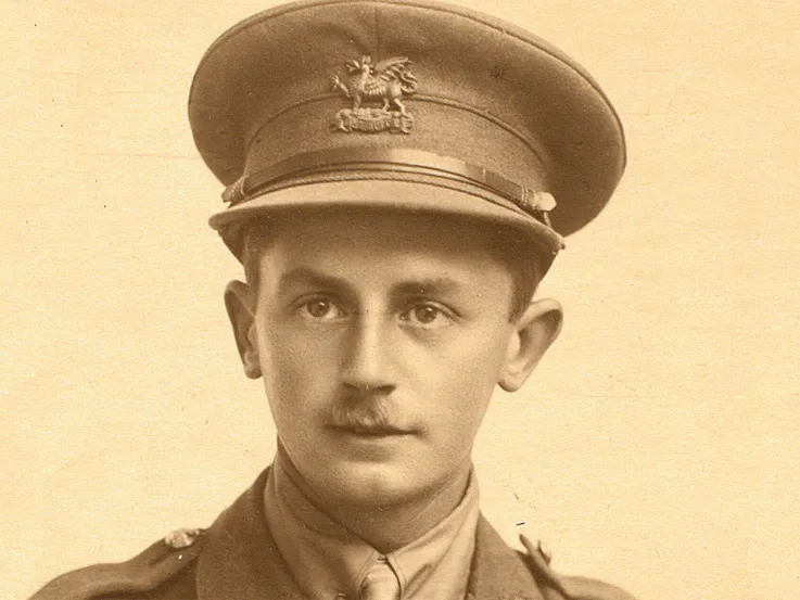 Lieutenant Bernard George Ellis, The Buffs (East Kent Regiment), c1918