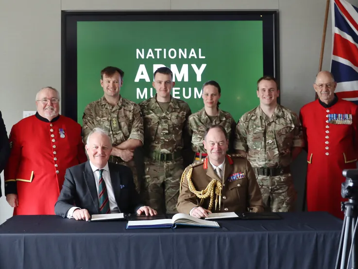 The signing of the Armed Forces Covenant at the National Army Museum, 13 June 2024