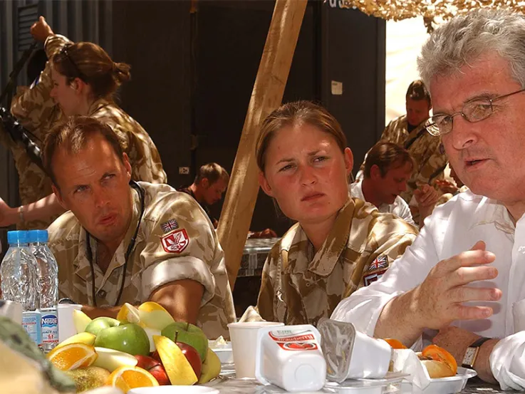 Secretary of State for Defence, Des Browne MP, Afghanistan, 2006