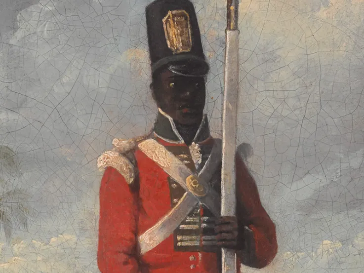 A private of the 8th West India Regiment, c1804