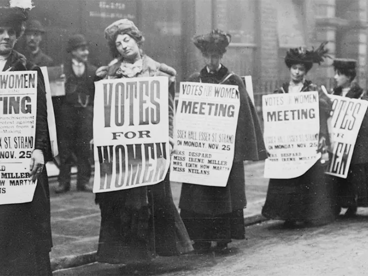 Suffragettes, London